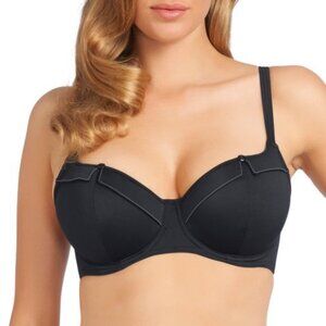 Freya Fever Sweetheart Bikini Top black UK 30F EUC